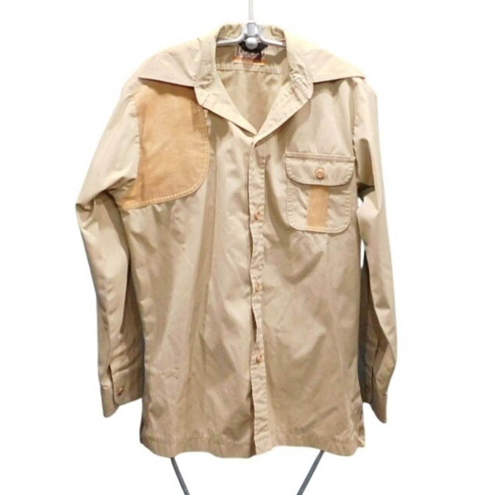 True vintage‎ 70s men's button up size large (L6)